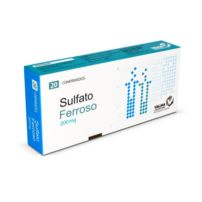 SULFATO FERROSO 200 MILIGRAMOS X 20 COMPRIMIDOS1