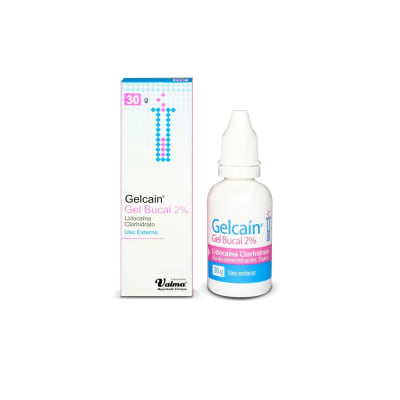GELCAIN GEL BUCAL LIDOCAINA 2% X 30 GRAMOS1