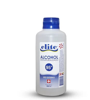 ALCOHOL DESNATURALIZADO 95% X 250 MILILITROS1