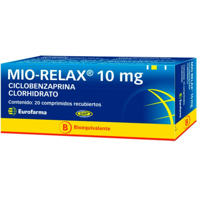 MIO-RELAX 10 MILIGRAMOS X 20 COMPRIMIDOS1