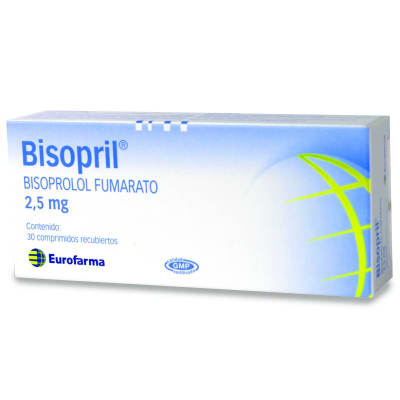 BISOPRIL 2,5 MILIGRAMOS X 30 COMPRIMIDOS RECUBIERTOS1