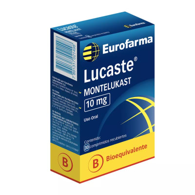LUCASTE 10 MILIGRAMOS X 30 COMPRIMIDOS BIOEQUIVALENTE1