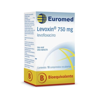 LEVOXIN 750 MILIGRAMOS X 10 COMPRIMIDOS1