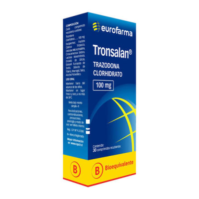 TRONSALAN 100 MILIGRAMOS X 30 COMPRIMIDOS1