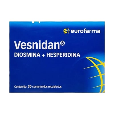 VESNIDAN 500 MILIGRAMOS X 30 COMPRIMIDOS RECUBIERTOS1