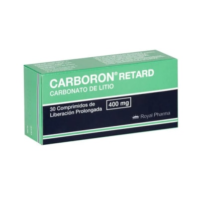 CARBORON RETARD 400 MILIGRAMOS X 30 COMPRIMIDOS1