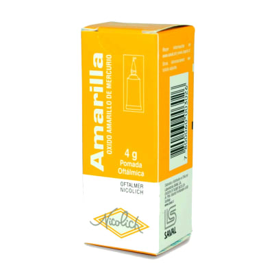 AMARILLA UNGUENTO OFTALMICO 2% X 4 GRAMOS1