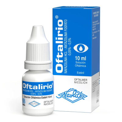 OFTALIRIO SOLUCION OFTALMICA X 10 MILILITROS1