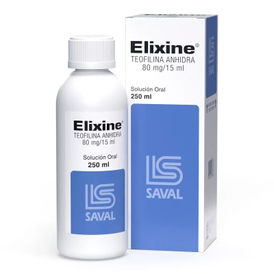 ELIXINE JARABE 80 MILIGRAMOS/15 MILILITROS X 250 MILILITROS1