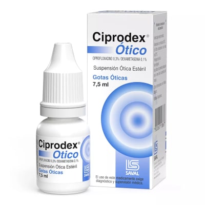CIPRODEX OTICO GOTAS X 7,5 MILILITROS1