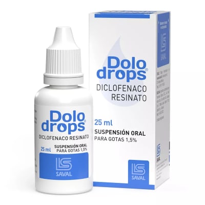 DOLODROPS GOTAS 1,5% X 25 MILILITROS1