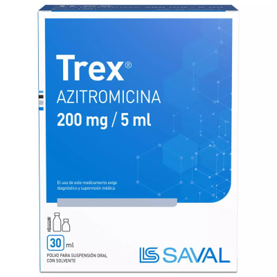 TREX SUSPENSION ORAL 200 MILIGRAMOS/5 MILILITROS X 30 MILILITROS1