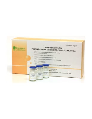 BENCILPENICILINA AMPOLLA X 1 UNIDAD1