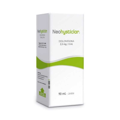 NEOHYSTICLAR JARABE 2,5/5 MILIGRAMOS X 90 MILILITROS1