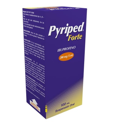 PYRIPED FUERTE JARABE 200 MILIGRAMOS X 100 MILILITROS1