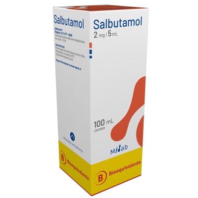 SALBUTAMOL JARABE 2 MILIGRAMOS/5 MILILITROS X 100 MILILITROS1