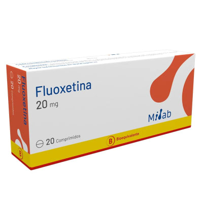 FLUOXETINA 20 MILIGRAMOS X 20 COMPRIMIDOS BIOEQUIVALENTE - MINTLAB1