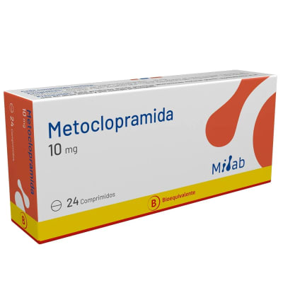 METOCLOPRAMIDA 10 MILIGRAMOS X 24 COMPRIMIDOS BIOEQUIVALENTE1