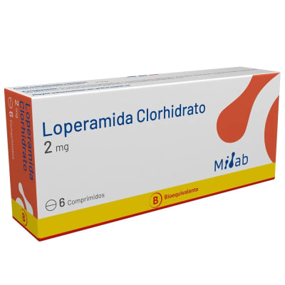 LOPERAMIDA 2 MILIGRAMOS X 6 COMPRIMIDOS - MINTLAB1