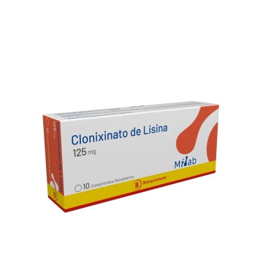 CLONIXINATO DE LISINA 125 MILIGRAMOS X 10 COMPRIMIDOS1