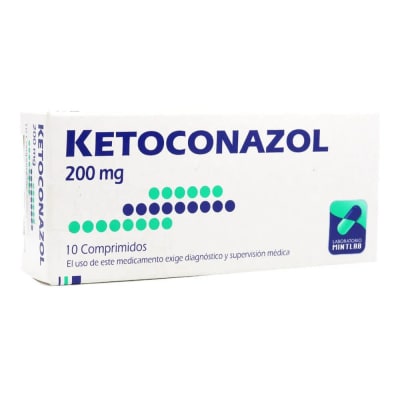 KETOCONAZOL 200 MILIGRAMOS X 10 COMPRIMIDOS1