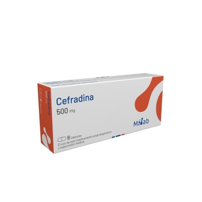 CEFRADINA 500 MILIGRAMOS X 8 CAPSULAS1