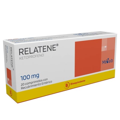 RELATENE 100 MILIGRAMOS X 20 COMPRIMIDOS1