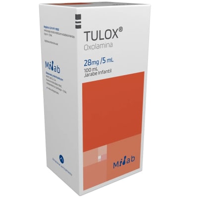 TULOX JARABE INFANTIL 28 MILIGRAMOS/5 MILILITROS X 100 MILILITROS1