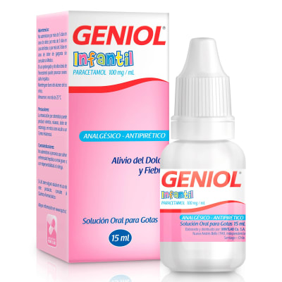 GENIOL GOTAS 100 MILIGRAMOS/MILILITROS X 15 MILILITROS1