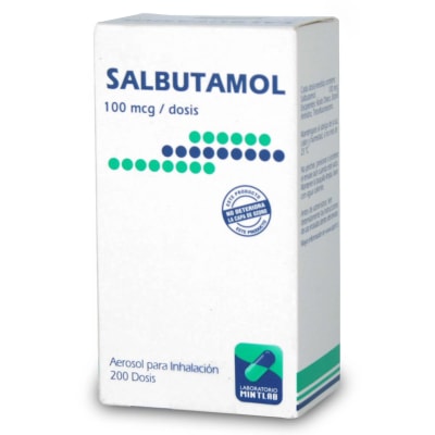SALBUTAMOL INHALADOR X 200 DOSIS1