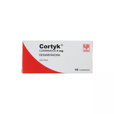 CORTYK 4 MILIGRAMOS X 10 COMPRIMIDOS1