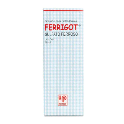 FERRIGOT SOLUCION ORAL GOTAS 125 MILIGRAMOS/MILILITROS X 30 MILILITROS1