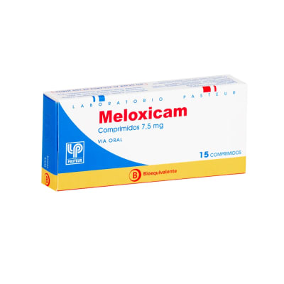 MELOXICAM 7,5 MILIGRAMOS X 15 COMPRIMIDOS BIOEQUIVALENTE1