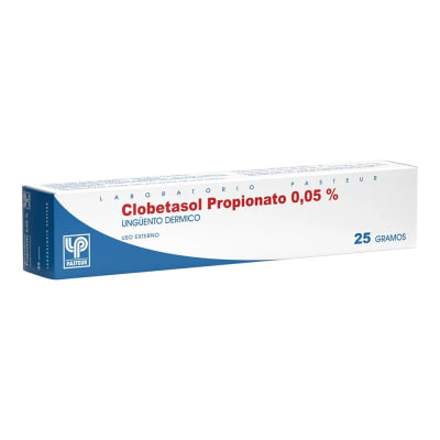 CLOBETASOL UNGÜENTO 0,05% X 25 GRAMOS1
