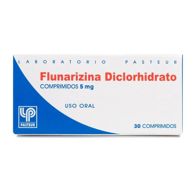 FLUNARIZINA 5 MILIGRAMOS X 30 COMPRIMIDOS1