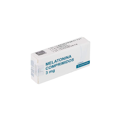 MELATONINA 3 MILIGRAMOS X 30 COMPRIMIDOS1