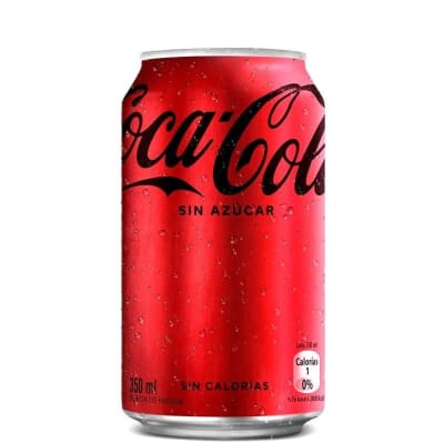 COCA COLA SIN AZUCAR X 350 MILILITROS1