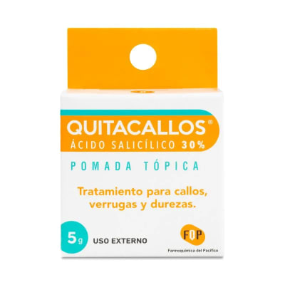 QUITACALLOS POMADA TOPICA 30% X 5 GRAMOS1