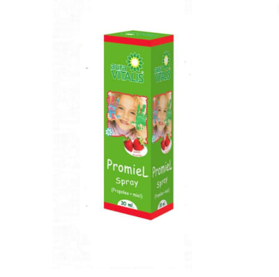 PROMIEL PROPOLEO MIEL FRUTILLA INFANTIL SPRAY X 30 MILILITROS1