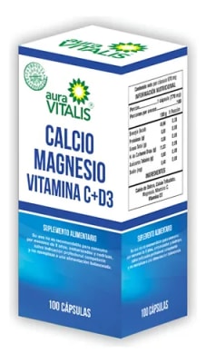 CALCIO MAGNESIO VITAMINA C D3  367 MILIGRAMOS X 100 CAPSULAS1