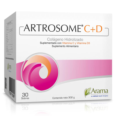 ARTROSOME C+D COLAGENO HIDROLIZADO X 30 SOBRES1