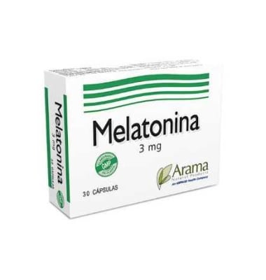 MELATONINA 3 MILIGRAMOS X 30 CAPSULAS1