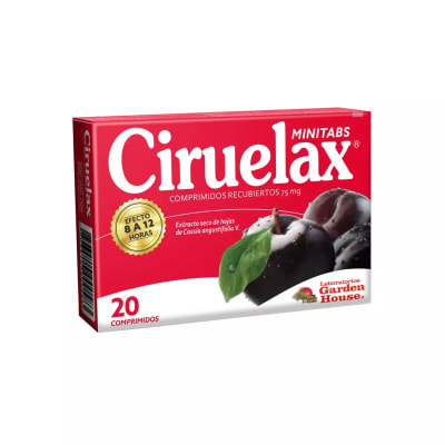 CIRUELAX MINITABLETAS 75 MILIGRAMOS X 20 COMPRIMIDOS1
