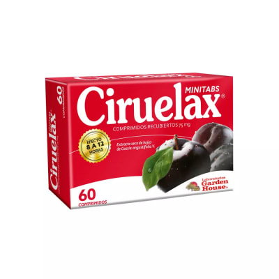 CIRUELAX MINITABLETAS 75 MILIGRAMOS X 60 COMPRIMIDOS1