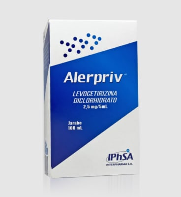 ALERPRIV JARABE 2,5 MILIGRAMOS/5 MILILITROS X 100 MILILITROS1