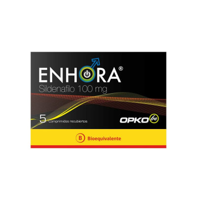 ENHORA 100 MILIGRAMOS X 5 COMPRIMIDOS BIOEQUIVALENTE1