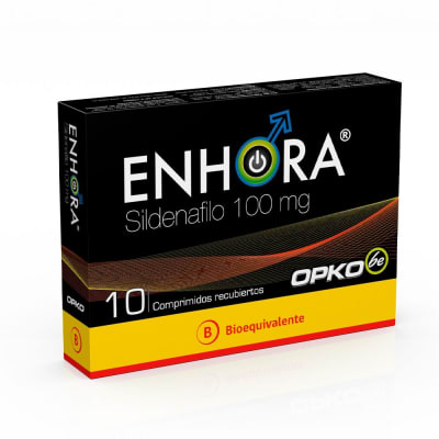 ENHORA 100 MILIGRAMOS X 10 COMPRIMIDOS BIOEQUIVALENTE - OPKO1