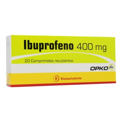 IBUPROFENO 400 MILIGRAMOS X 20 COMPRIMIDOS1