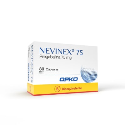 NEVINEX 75 MILIGRAMOS X 30 CAPSULAS1