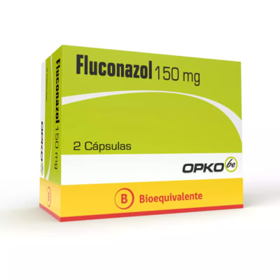 FLUCONAZOL 150 MILIGRAMOS X 2 CAPSULAS BIOEQUIVALENTE1